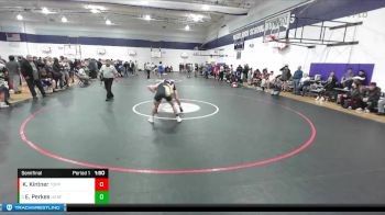 182 lbs Semifinal - Eli Perkes, Hanford vs Kaiden Kintner, Toppenish