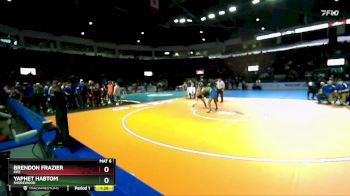 120 lbs Champ. Round 1 - Yaphet Habtom, Shorewood vs Brendon Frazier, Fife