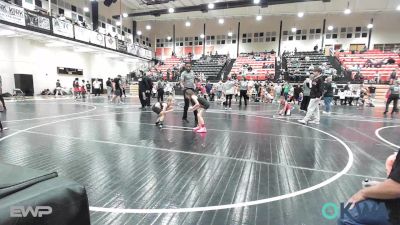 54-58 lbs Rr Rnd 3 - Olive Davis, Tahlequah Wrestling Club vs Jade Coffman, Sallisaw Takedown Club 2