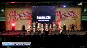 Cheer Magic All Stars - Sunkiss3d [2025 L3 Senior - D2 - Medium Day 2] 2025 Champion Cheer and Dance Grand Nationals