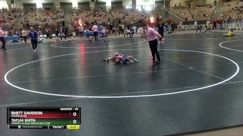 45 lbs Cons. Round 3 - Rhett Davidson, Franklin WC vs Tatum Smith, Higher Calling Wrestling Club