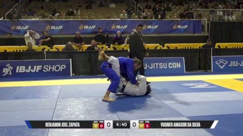 Vugner Amador Da Silva vs Benjamin Joel Zapata 2026 Pan Jiu Jitsu IBJJF Championship