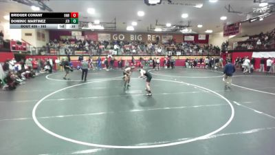 165 lbs Cons. Round 4 - Bridger Conant, Oakley vs Dominic Martinez, Jerome