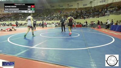 133 lbs Consi Of 16 #1 - Sophie Reese, Perry Girls Wrestling Club vs Dani Messenger, Duncan Lady Demons