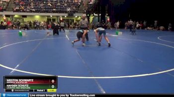 120 lbs Quarterfinal - Weston Schwartz, Immortal Athletics WC vs Hayden Schutz, LaCrosse Area Wrestlers