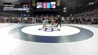 165 lbs Champ. Rd Of 128 - Robert Kendall, CO vs Joseph Baker, MA