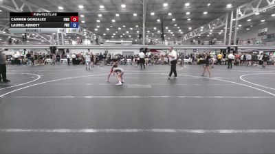 50 lbs Round 1 - Carmen Gonzalez, FIWC Sassy Lassies Angels vs Laurel Arnott, Pride WC