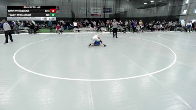 120 lbs Champ. Rd Of 32 - John Winseman, New York vs Jack Wallukait, Sebolt Wrestling Academy