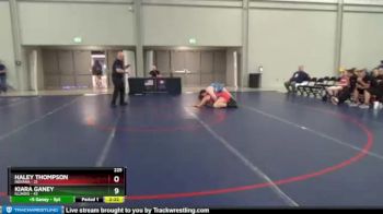 225 lbs Round 3 (8 Team) - Haley Thompson, Indiana vs Kiara Ganey, Illinois