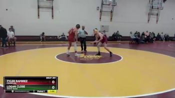 132 lbs Cons. Semi - Tyler Ramirez, Enumclaw vs Logan Close, White River