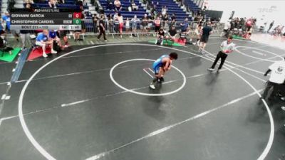 113 lbs 1st Place Match - Christopher Cardiel, Rancho Bernardo High School Wr vs Giovanni Garcia, Canyon View