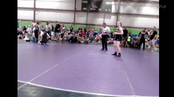 144 lbs Quarterfinals (8 Team) - Charlie Wienke, Beast Mode vs Trinity Roberts, Mayhem WC Black