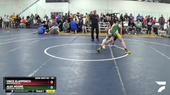101 lbs Cons. Round 2 - Vince Klapperich, Manchester WC vs Alex Moore, Grayling Youth WC