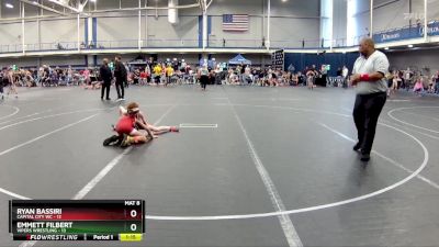 68 lbs Finals (2 Team) - Emmett Filbert, Vipers Wrestling vs Ryan Bassiri, Capital City WC