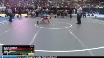 G 138 lbs Champ. Round 1 - Abby Wegner, Skyline Girls vs Elena Guerena, Owyhee Girls