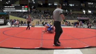 165 lbs Quarterfinal - Miller Brown, Oldham County vs Keegan Bishop, Covington Catholic