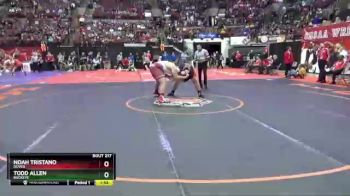 D2-285 lbs Champ. Round 1 - Todd Allen, Buckeye vs Noah Tristano, Dover