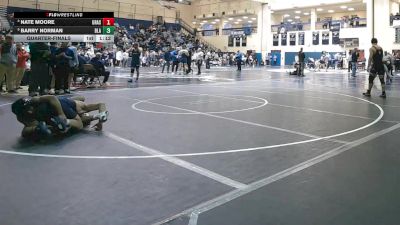172 lbs Quarterfinal - Nate Moore, Grassfield vs Barry Norman, Blair Academy