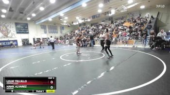 113 lbs Quarterfinal - Louie Trujillo, Central East vs Hawk Alvarez, Mayfair