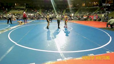 96 lbs Round Of 16 - Logan Hornbaker, Delta Wrestling Club, Inc vs Cash McFate, GOLDRUSH Academy