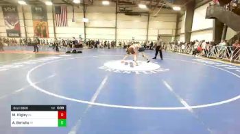 182 lbs Consi Of 8 #1 - Mason Higley, PA vs Alex Berisha, NY