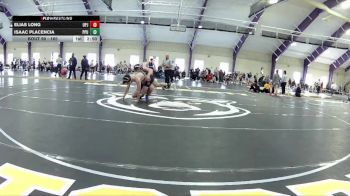 165 lbs Champ. Round 2 - Elias Long, UPJ vs Isaac Placencia, Point Park University