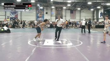 126 lbs Rr Rnd 1 - Dallas Owens, Alien Spaceship vs Tye Johnson, NC United