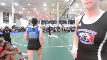 100 lbs Rr Rnd 1 - Isabella Palleschi, Journeymen Wrestling - Girls vs Francesca Gusfa, Steel Valley Vixens