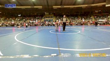 52 lbs Round Of 32 - Jacques Finley, Wichita Training Center vs Bryer Williams, Locust Grove Youth Wrestling