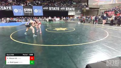 3A 132 lbs Cons. Semi - Jaysen Rodriguez, Hermiston vs Keaton Mayernik, Stanwood