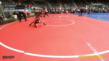64 lbs Consi Of 16 #2 - Jace Fennessey, Well Trained vs Louie Tuason, Choose Hard Wrestling Academy