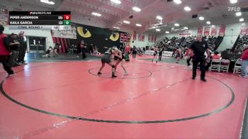 125 lbs Cons. Round 1 - Kaila Garcia, Lincoln (San Diego) vs Piper Anderson, Granada