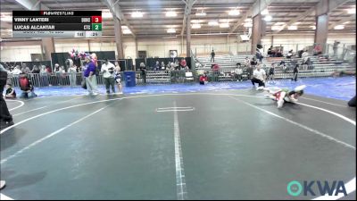 61 lbs Quarterfinal - Isaiah Brown, Elgin Wrestling vs TeeJay Henry, Comanche Takedown Club