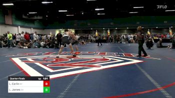 165 lbs Quarterfinal - Liam Carlin, NY vs Luke James, OH
