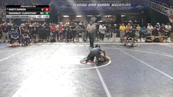 113 3A Champ. Round 1 - Rhett Durden, Bartram Trail vs Shawnley Clervoyant, Wellington Community Hs