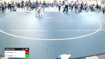 54 lbs Quarterfinal - Emma Munson, Lawc vs Elizabeth Graeber, Idaho Gold