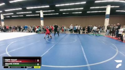 149-156 lbs Round 2 - Yesung Kwon, Texas vs Tripp Foust, Cardinal Wrestling Club