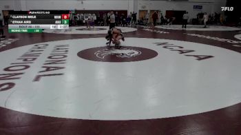 125 lbs Quarterfinal - Ethan Aird, Augsburg vs Clayson Mele, MSU Moorhead