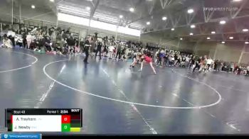 138 lbs Quarterfinal - Abigail Trayhorn, Utah vs Josie Newby, Grace Wrestling Club