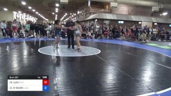 120 lbs Quarters - Noelani Lutz, Gold Rush Wrestling vs Evelyn Holmes-Smith, Alabama