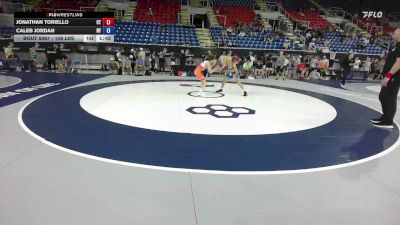 106 lbs Cons. Sub-rd Of 32 - Jonathan Toriello, CT vs Caleb Jordan, NY