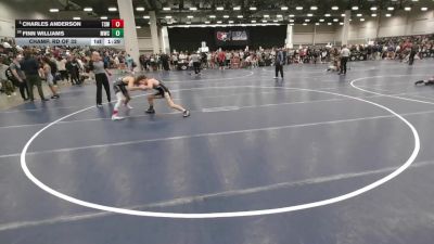 126 lbs Champ. Rd Of 32 - Charles Anderson, Texas Select Wrestling vs Finn Williams, MWC Wrestling Academy