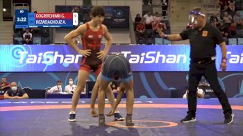 65 kg 1/2 Final - Giorgi Gogritchiani, Georgia vs Ali Abbas Rezaeiaghouzgeleh, Iran