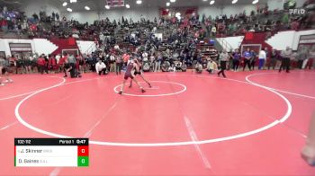 102-112 lbs Round 1 - Josie Skinner, Brebeuf Jesuit vs Destiny Gaines, Sullivan