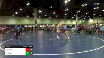 130 lbs Placement Matches (16 Team) - Kayden Sipp, Nebraska Hula Girls vs Lyniann Gusick, Iowa Despicables