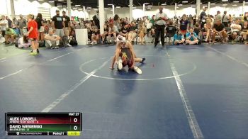 80 lbs Round 5 (6 Team) - David Wesierski, 84 Athletes vs Alex Lobdell, Xtreme Team White