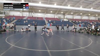 100 lbs Zavier Olver, Pennsylvania Red vs Grady Moos, Ohio