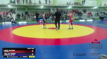 39-42kg 3rd Place Match - Jack Aucoin, The ROC vs Nolan Cross, Alberni Valley WC