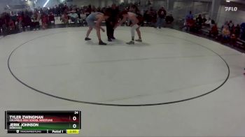 193 lbs Semifinal - Jerik Johnson, Nebraska vs Tyler Zwingman, Columbus High School Wrestling
