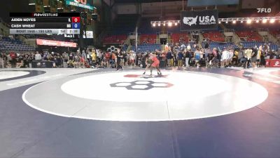 150 lbs Cons. Sub-rd Of 32 - Aiden Noyes, IL vs Cash Wheat, MD